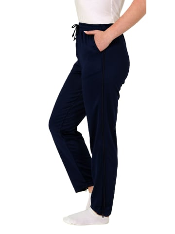 NORMANN Trainingshose Rehahose seitlicher Reißverschluß - 88936 in navy