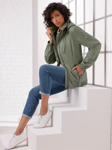 creation L Jacke in khaki-meliert