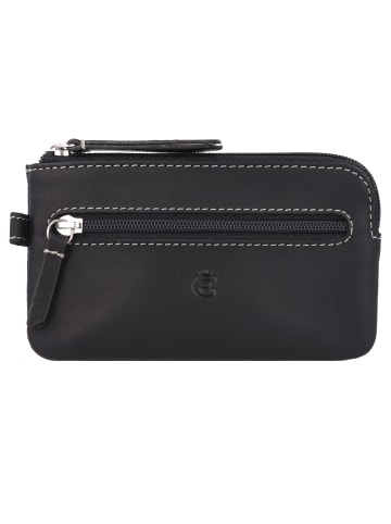 Esquire Dallas Schlüsseletui Leder 12,5 cm schwarz