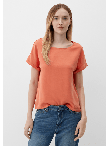 s.Oliver T-Shirt kurzarm in Orange