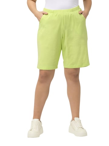 Ulla Popken Bermuda in limettengrün