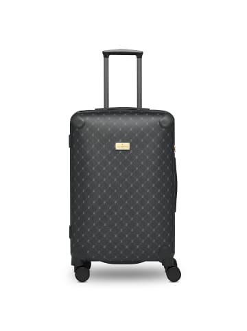 Lazarotti Palermo 4 Rollen Trolley M 66 cm in black
