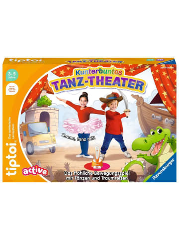 Ravensburger Bewegungsspiel tiptoi® ACTIVE Kunterbuntes Tanz-Theater 3-5 Jahre in bunt