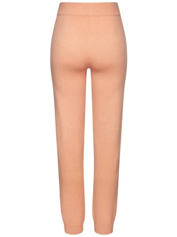 ELBSAND Strickhose in aprikose
