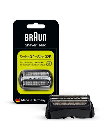 Braun KP 32B Kombipack kompatibel mit Series 3 in Schwarz