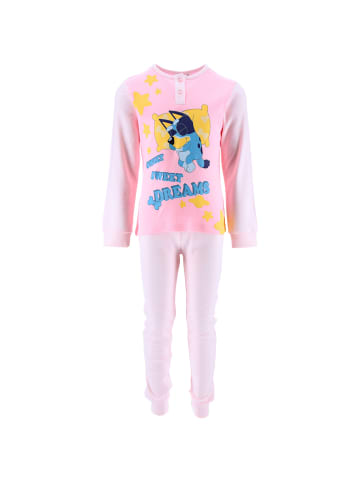 Bluey Schlafanzug Bluey in Rosa
