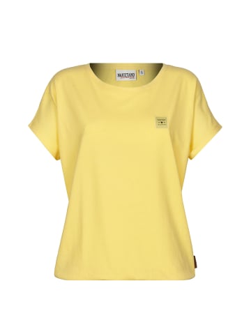 naketano T-Shirt Schnella Baustella 20 Yellow Melange