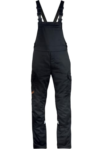 Uvex Latzhose in Schwarz