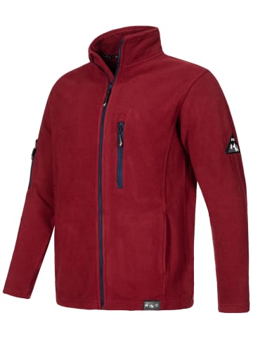 Rock Creek Jacke in Weinrot