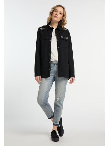 DreiMaster Vintage Leichte Jacke in Schwarz