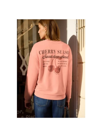 Street One Sweatshirt in soft tangurine