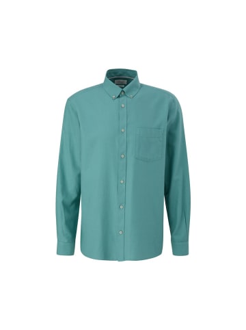 S.OLIVER RED LABEL Langarmhemd in petrol