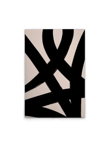A.S. Création Leinwandbild Canvas Brushstroke Creme