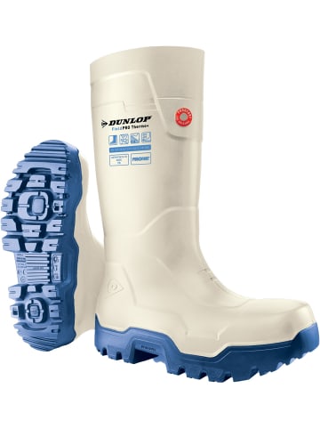 Dunlop Gummistiefel FieldPRO Thermo+ Full Safety in weiß in weiß