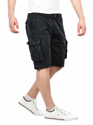 INDICODE Indicode InMonroe Herren Shorts Bermudas B699 in Navy