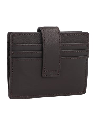 Camel Active Stone Kreditkartenetui RFID Schutz Leder 10.5 cm in brown