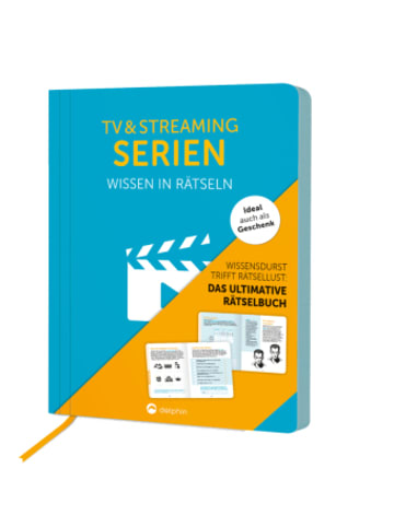 Delphin Verlag Buch - TV- und Streaming-Serien I Wissen in Rätseln