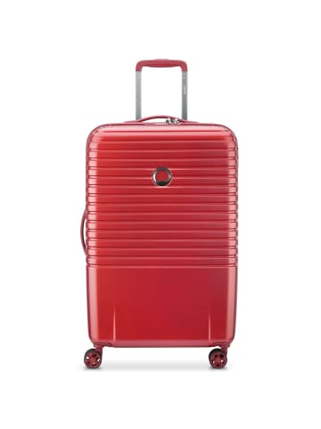 Delsey Caumartin 4-Doppelrollen Trolley 70 cm in rote