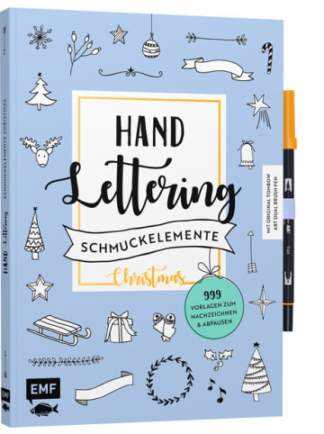 EMF Edition Michael Fischer Weihnachtsbuch - Handlettering-Schmuckelemente Christmas – 999 Vorlagen zum…