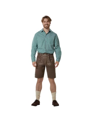 tectake Kunstlederhose Lian in braun