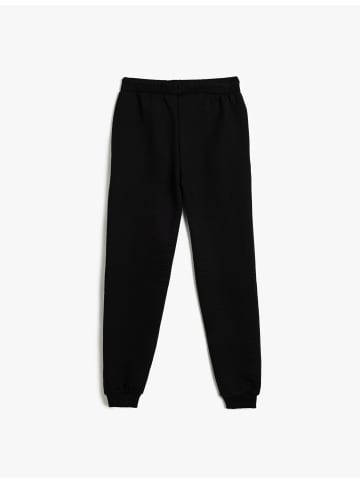 KOTON Sweathose in Schwarz