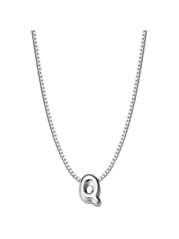 Glanzstücke München Kette Buchstabe Q aus Sterling Silber in silber