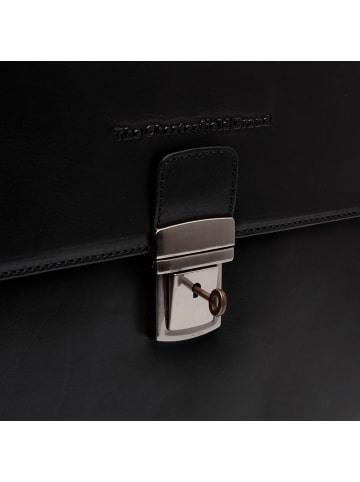 The Chesterfield Brand Salvatore Aktentaschen Messenger Leder 42 cm Laptopfach in black