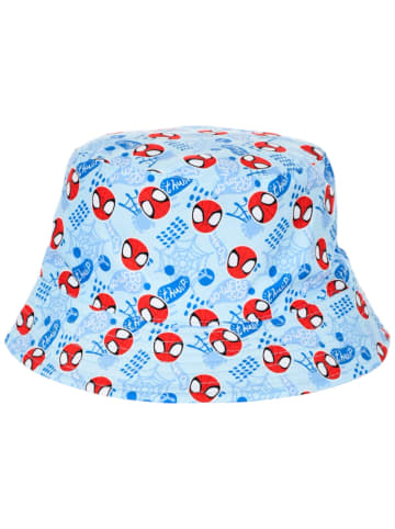 Spiderman Fischerhut Spidey in Hellblau