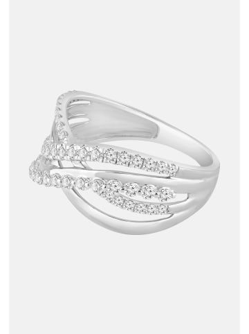 Diamant Exquis Ring aus 375 Weißgold mit Diamant