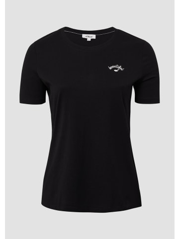 s.Oliver T-Shirt in 99D9_schwarz