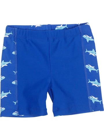 Playshoes UV-Schutz Shorts Hai in Blau