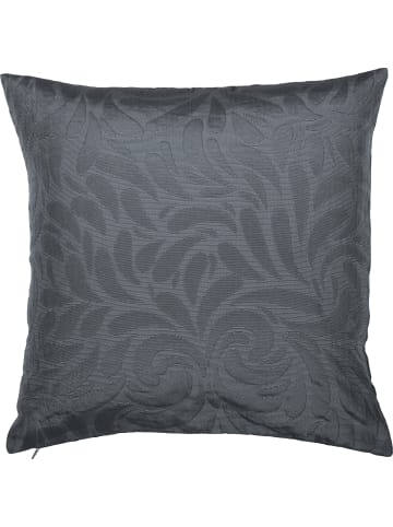 Erwin Müller Jacquard, Baumwollmischung Kissenhülle Cadiz in anthrazit