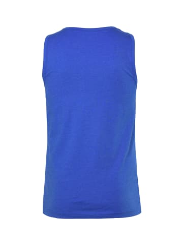 Men Plus Tank Top in azurblau