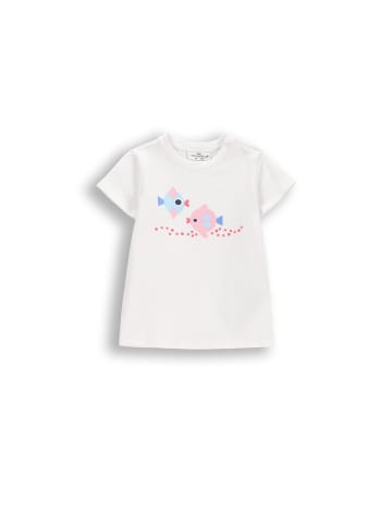 Coccodrillo T-shirt mit kurzen Ärmeln in weiß