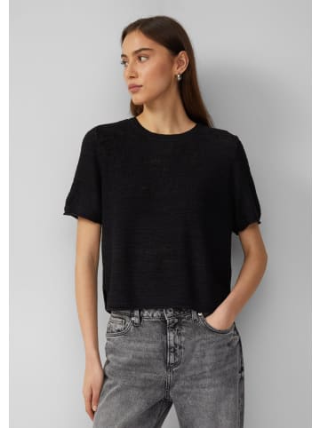 QS Strickpullover in 9999_schwarz