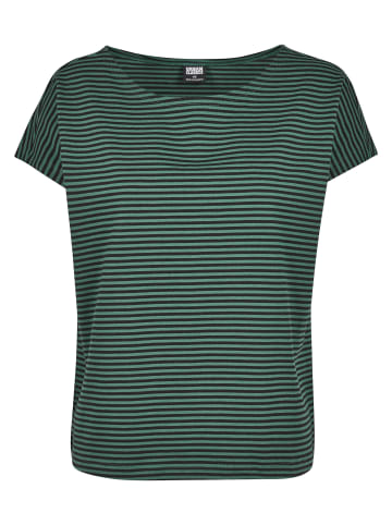 Urban Classics T-Shirt in darkfreshgreen/black