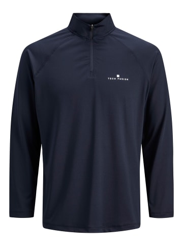 Jack & Jones Langarm-T-Shirt in Navy Blazer