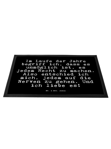Mr. & Mrs. Panda abstreifer Im Laufe der Jahre... mit Spruch in Schwarz