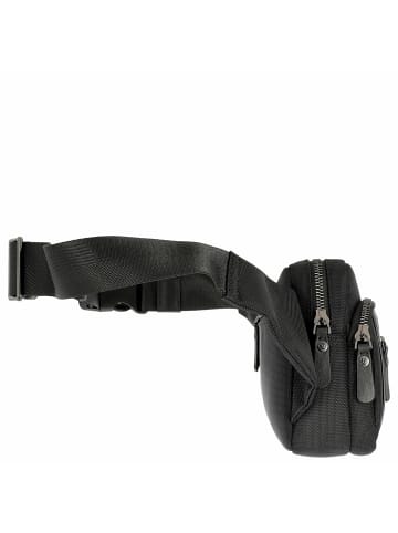 Bugatti Nero - Gürteltasche 20 cm (black) in schwarz