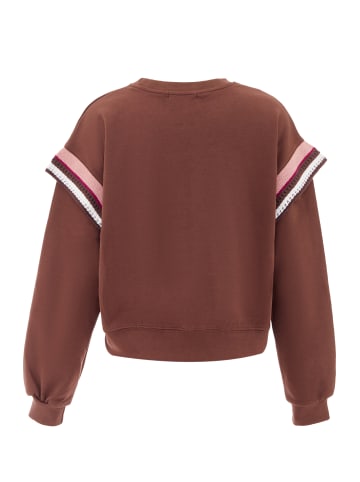 Homebase Damen Sweatshirt in Coffee