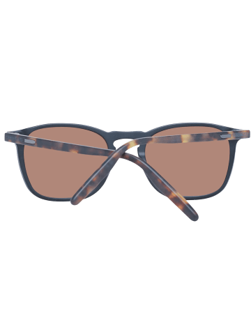 Serengeti Unisex Sonnenbrille Quadratisch Schwarz
