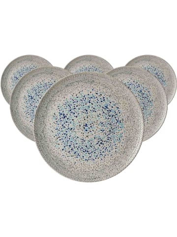 Ritzenhoff & Breker 6er Set Platzteller Rimini ø 32 cm grau in grau