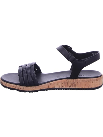 Tamaris Keilsandalette in schwarz