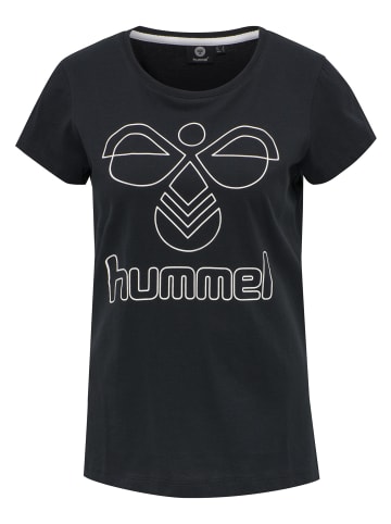 Hummel Hummel T-Shirt S/S Hmlsenga Damen Atmungsaktiv in BLACK