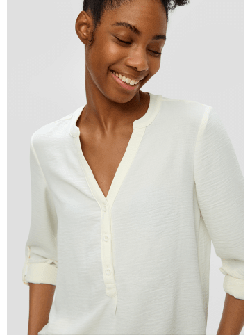 QS Bluse 3/4 Arm in Creme