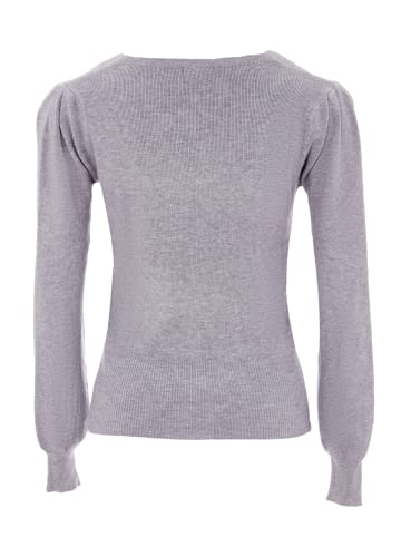 caspio Strickpullover in Grau