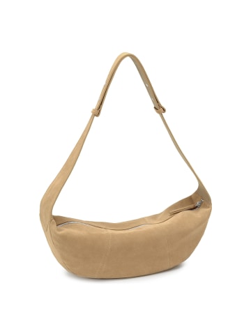 Les Visionnaires Zoe Icon Schultertasche Leder 44 cm in soft tan