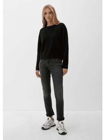 QS Jeans-Hose lang in Grau