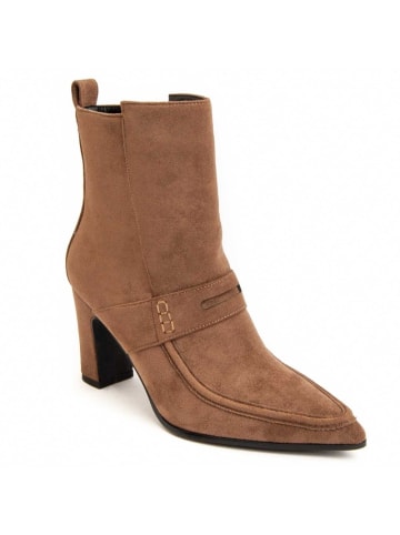 Montevita Boots Heel Ankle Boot Caria Brown in Braun