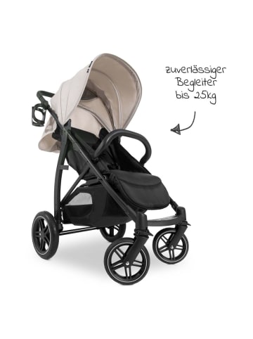 Hauck Buggy Rapid 4D (bis 25 kg) - XL Verdeck & All-Terrain in schwarz,gruen